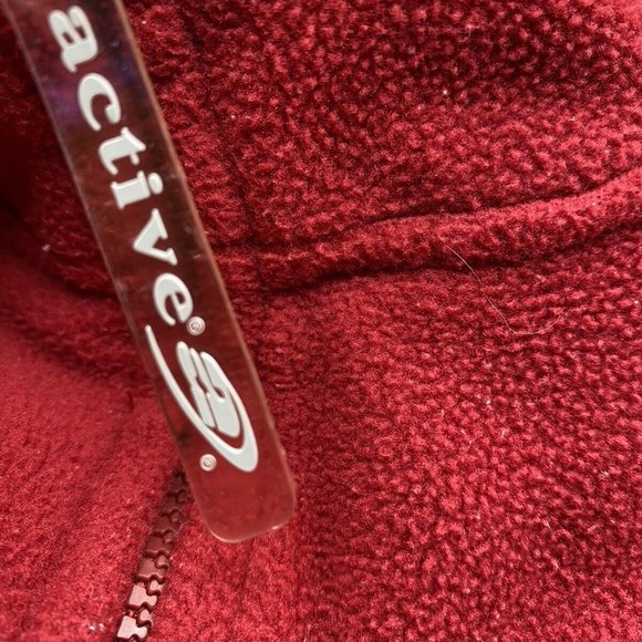 Oklahoma Sooners Pullover FLEECE Jacket  Quarter Zip Size XL EUC  B9-36 - Picture 3 of 6